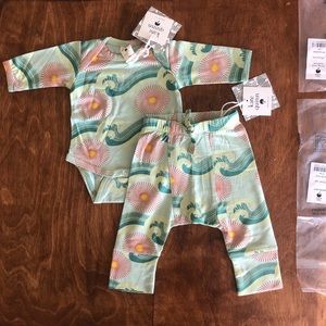 Kate Quinn Ocean Suns Lap Neck and Panda Pants NB